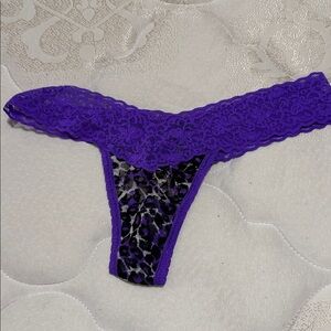 Victoria's Secret Purple Lace Panties